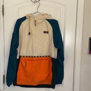L.L. Bean Men's Mountain Classic Anorak Multi Color Size Medium